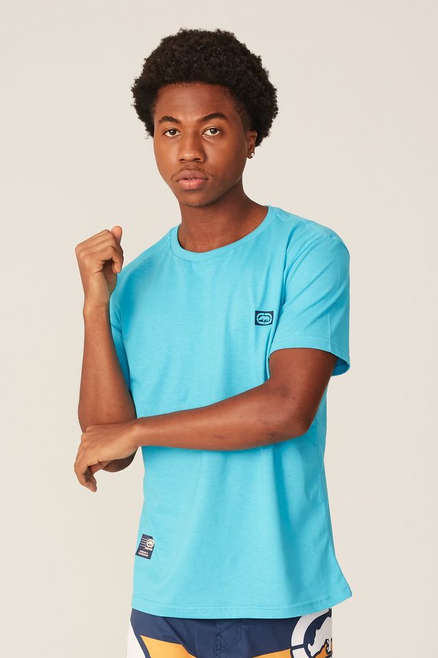 Camiseta-Ecko-Fashion-Basic-Azul-Turquesa