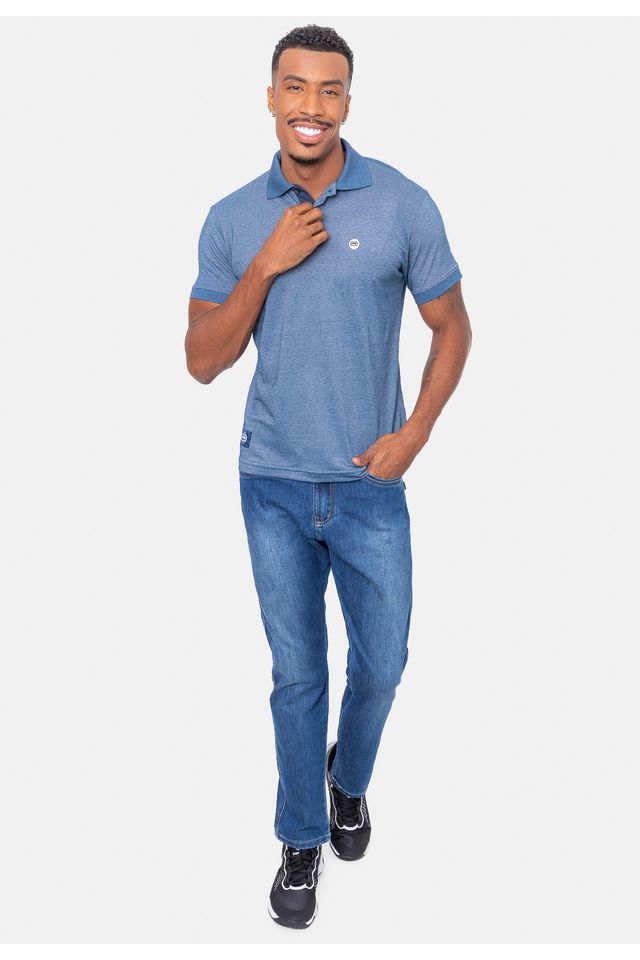 Camisa-Polo-Ecko-Fashion-Basic-Cromo-Logo-Azul-Marinho