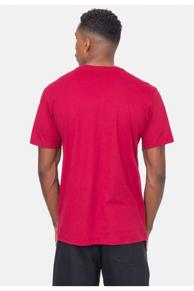 Camiseta-Ecko-Made-Vermelha-Mescla