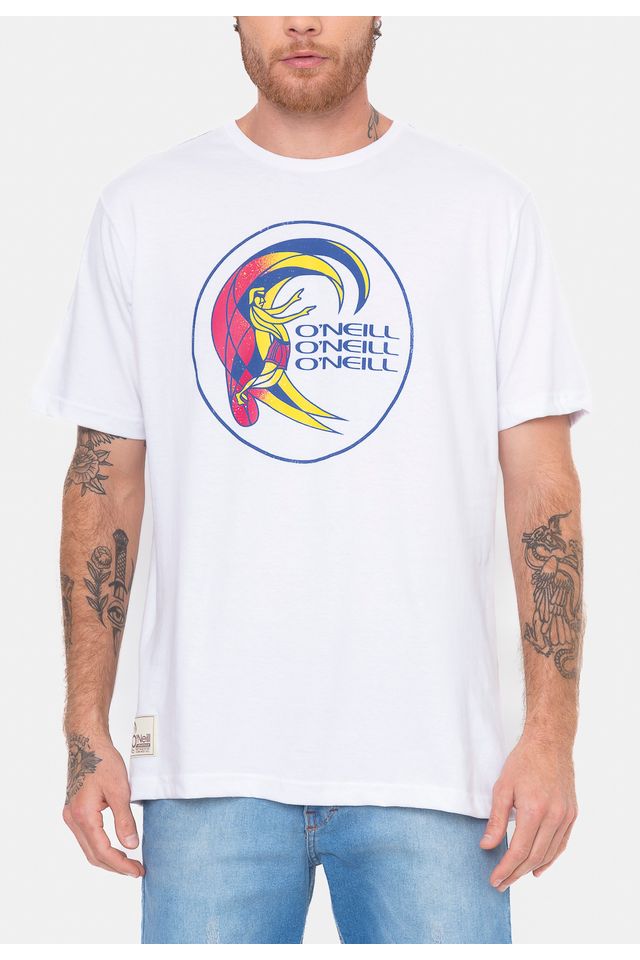 Camiseta-Oneill-Jam-Branca