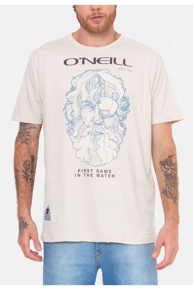 Camiseta-Oneill-Big-Chief-Bege