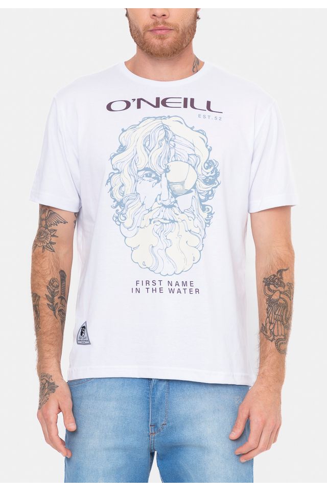 Camiseta-Oneill-Big-Chief-Branca