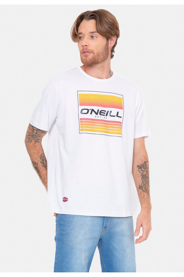 Camiseta-Oneill-Flair-Off-White
