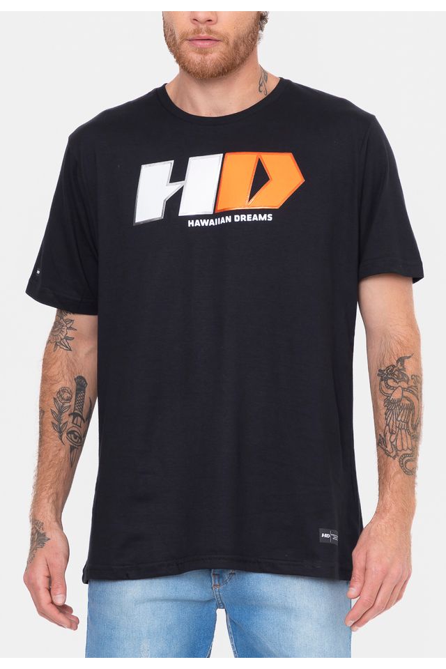 Camiseta-HD-Branding-Preta