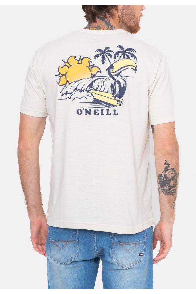 Camiseta-Oneill-Cruiser-Bege
