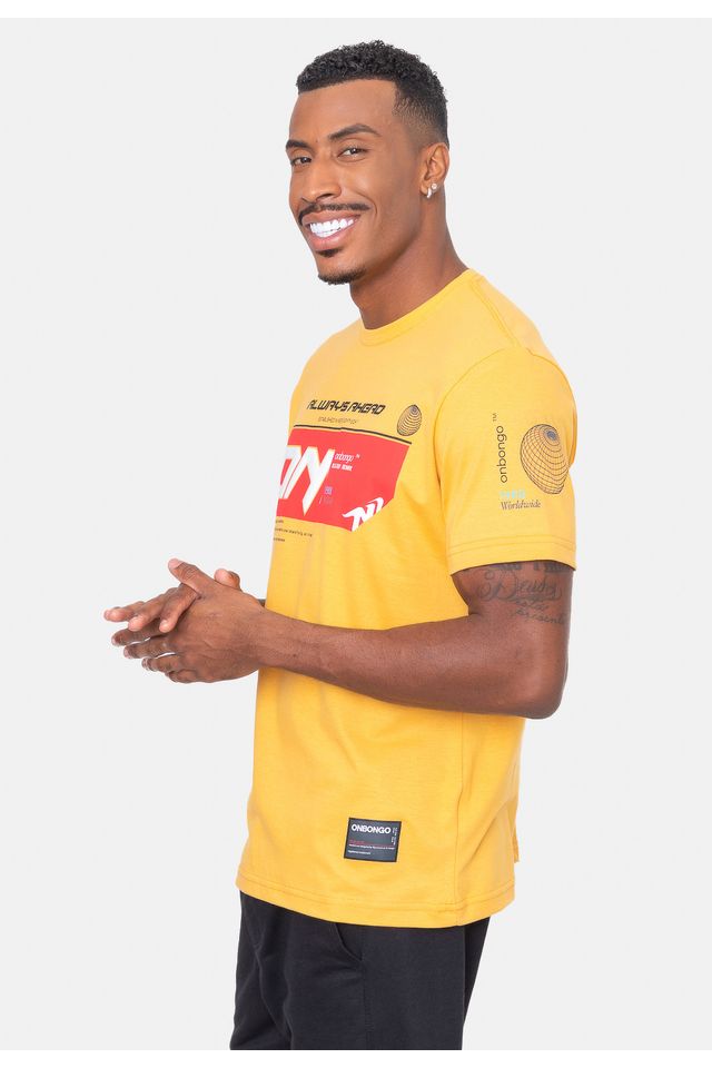Camiseta-Onbongo-Wear-Amarela-Escuro