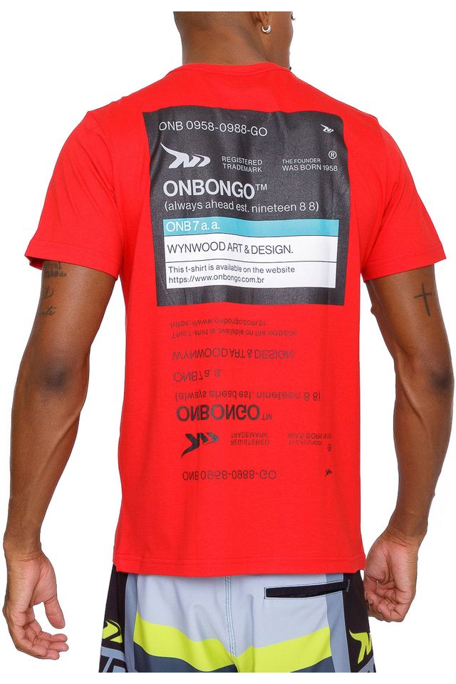 Camiseta-Onbongo-Mate-Vermelha