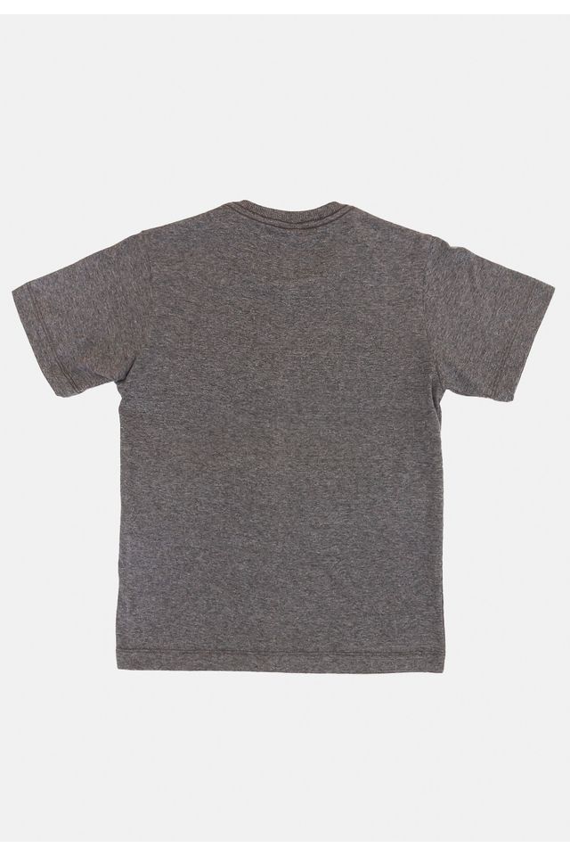 Camiseta-HD-Infantil-Estampada-Cinza-Mescla-Escuro