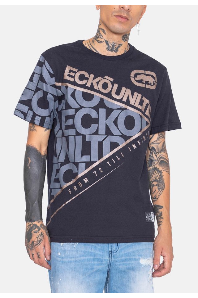 Camiseta-Ecko-Style-Preta