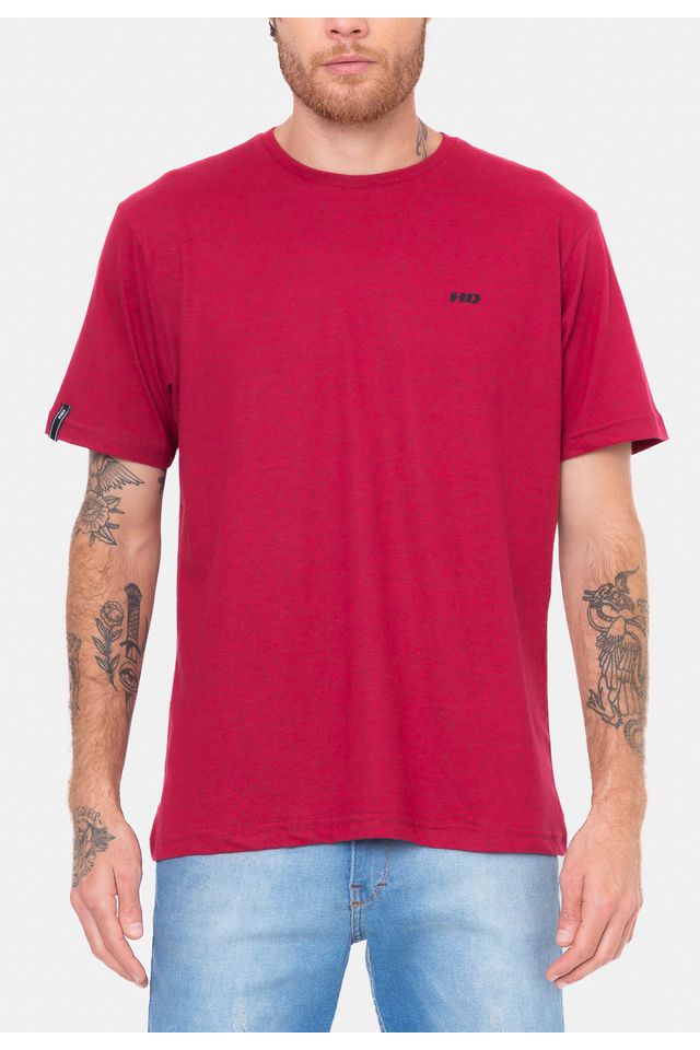 Camiseta-HD-Surfers-Vermelha-Mescla