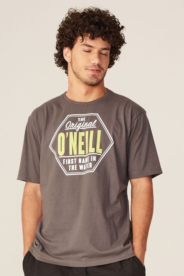 Camiseta-Oneill-Estampada-Cinza-Escuro