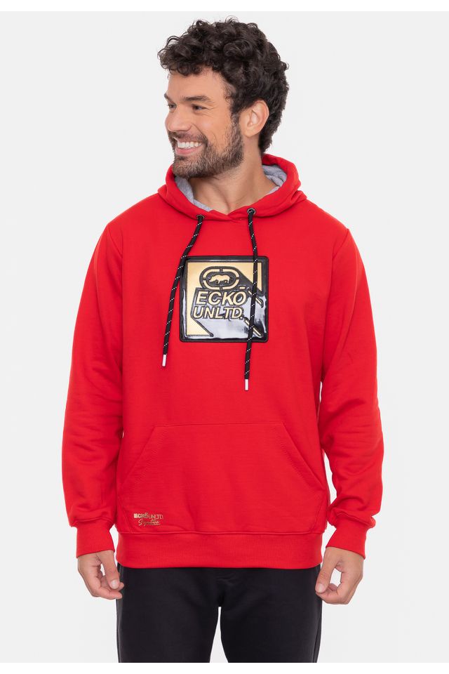 Moletom sales ecko vermelho