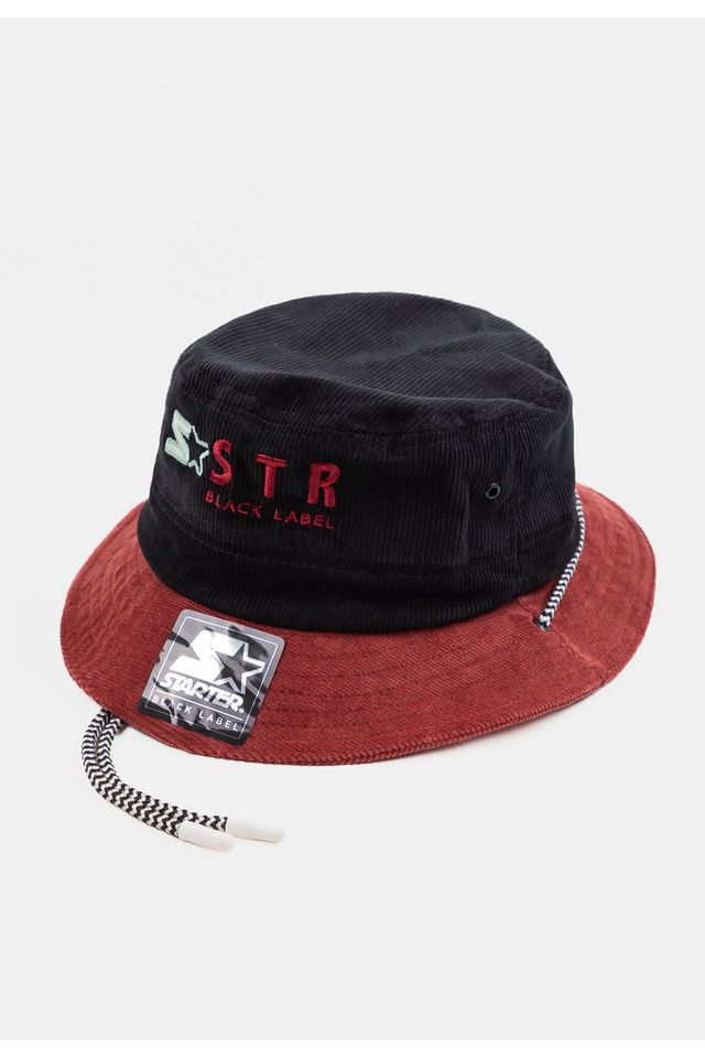 Boné Starter Bucket Hat Black Lab Preto StanceBr
