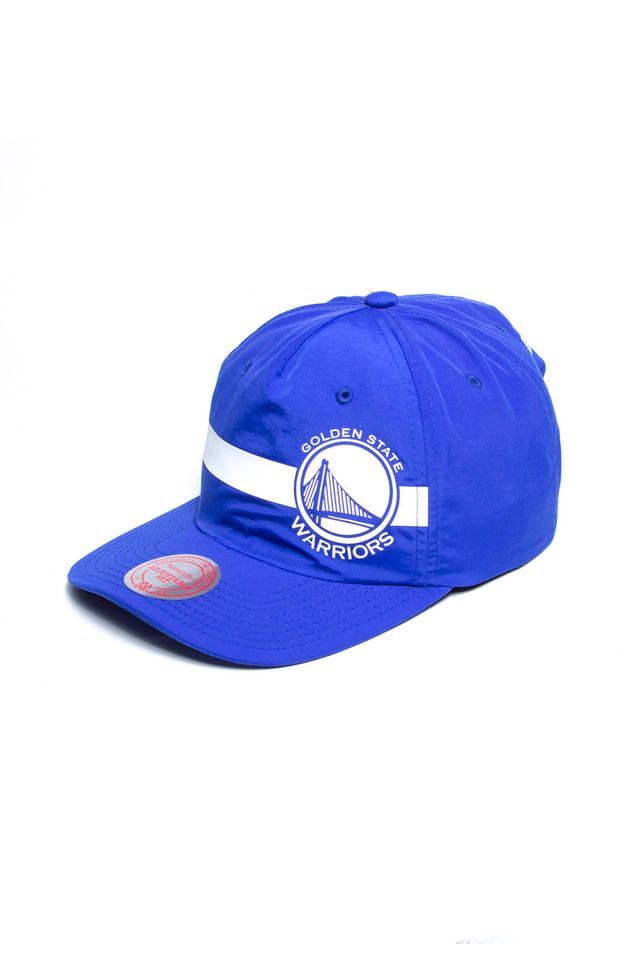 Bone-Mitchell---Ness-NBA-Aba-Curva-Snapback-Golden-State-Warriors-Azul