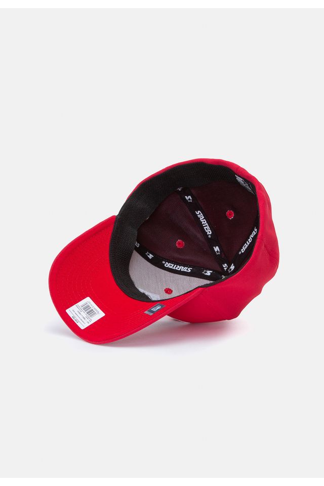 Bone-Starter-Aba-Curva-Flex-Fit-Vermelho Bone-Starter-Aba-Curva-Flex-Fit-Vermelho