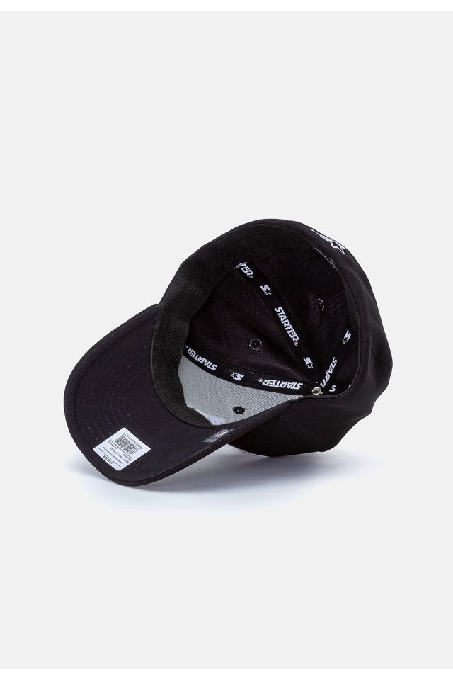 Bone-Starter-Aba-Curva-Flex-Fit-Preto Bone-Starter-Aba-Curva-Flex-Fit-Preto