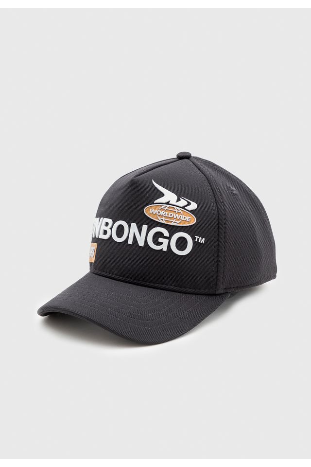 Boné Onbongo Aba Curva FlexFit Preto - OnbongoBr