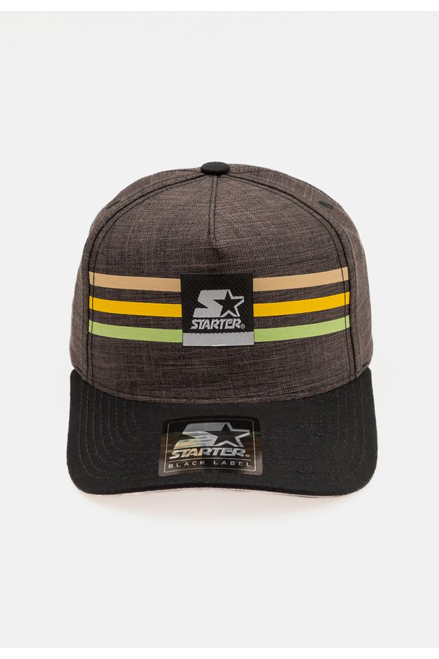 Bone-Starter-Aba-Curva-Snapback-Ninty-Preto