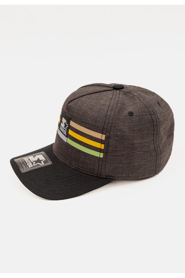 Bone-Starter-Aba-Curva-Snapback-Ninty-Preto