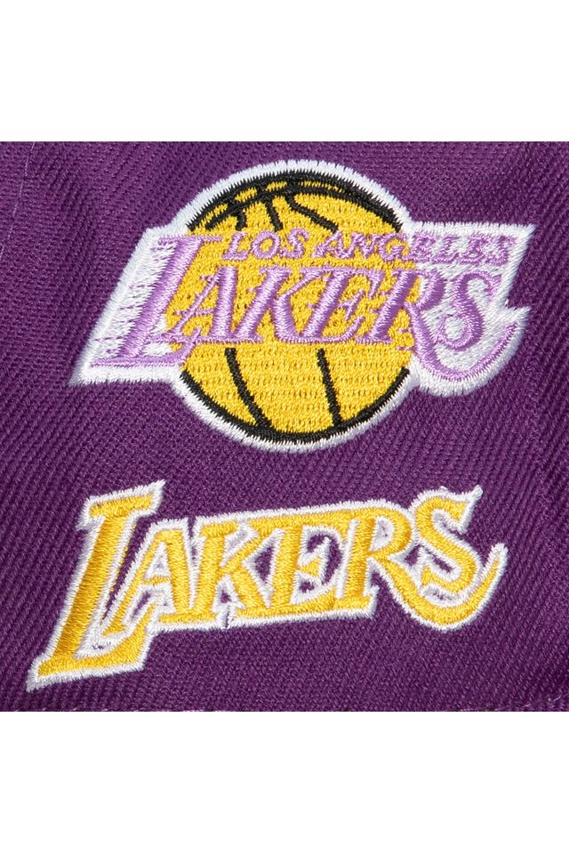 Bone-Mitchell---Ness-NBA-Fitted-HWC-Los-Angeles-Lakers-Roxo