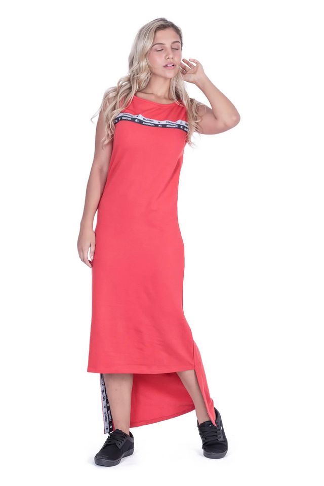 Vestido-Starter-Feminino-Regata-Longo-Mullet-Vermelho