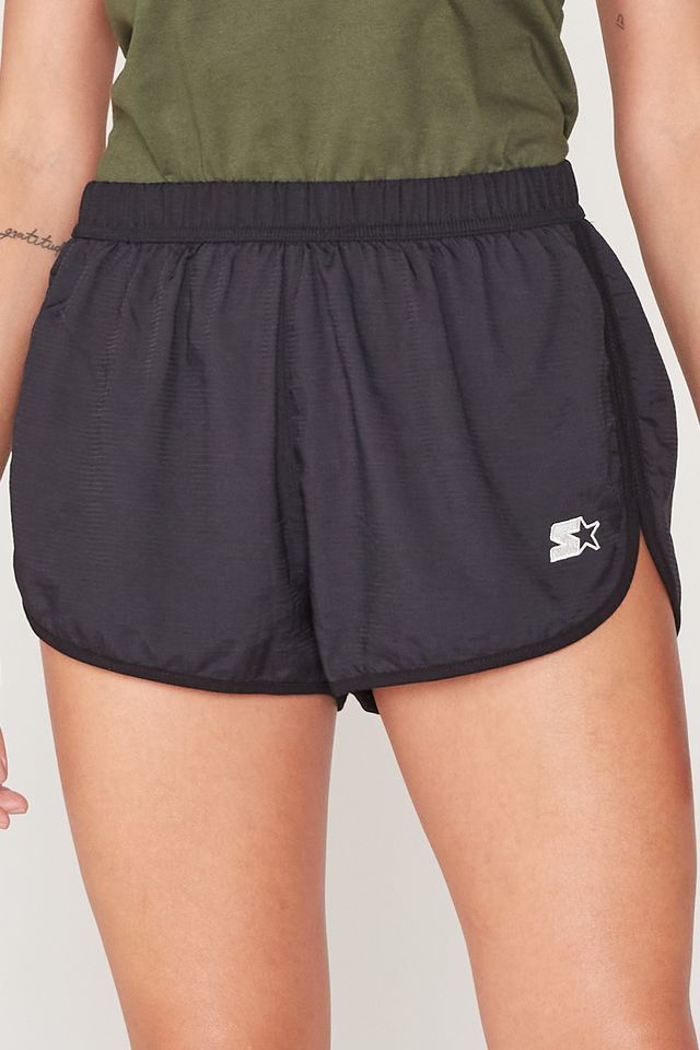Shorts-Starter-Feminino-Slimmer-Preto Shorts-Starter-Feminino-Slimmer-Preto