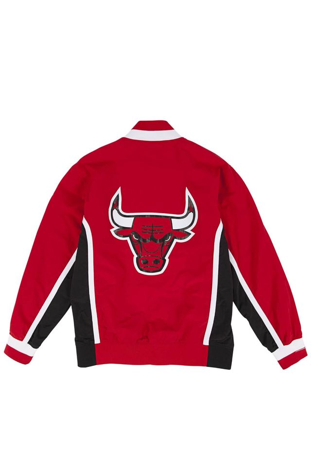 Jaqueta-Mitchell---Ness-Jersey-Authentic-Warm-Up-Chicago-Bulls-1992-1993-Vermelha