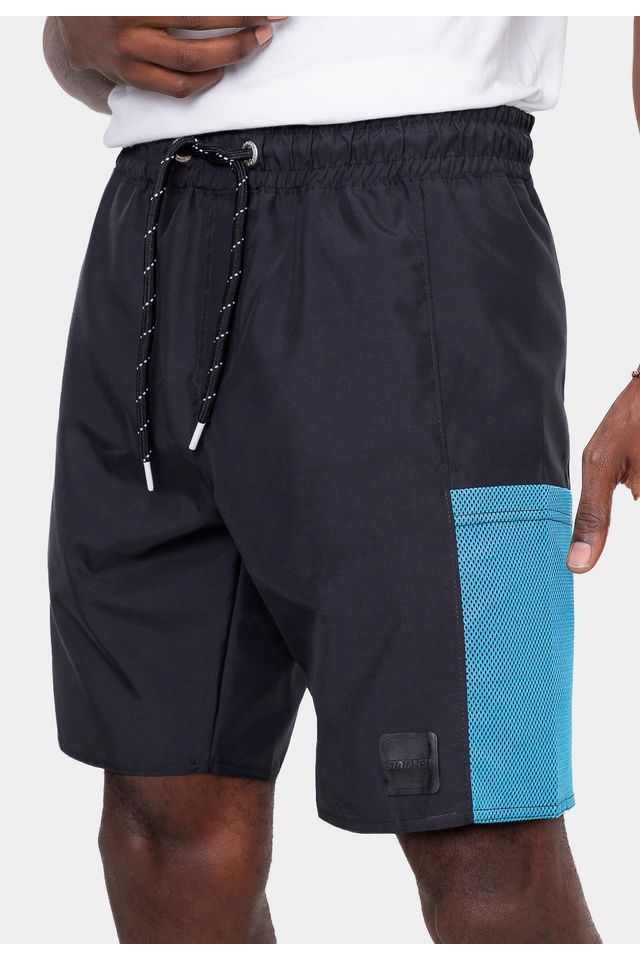 Shorts-Starter-Sintetico-Com-Elastico-Preto