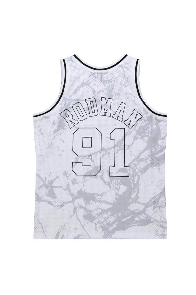 Mitchell & Ness NBA DENNIS RODMAN CHICAGO BULLS TEAM MARBLE