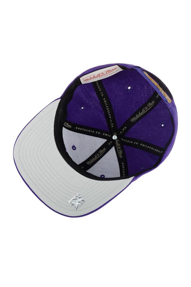 Bone-Mitchell---Ness-NBA-Core-Basic-Snapback-Los-Angeles-Lakers-Roxo