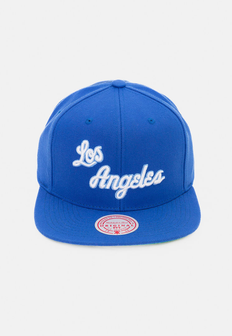 Los Angeles Lakers Royal Blue Men’s Mitchell & Ness NBA Core Basic Snapback  Hat