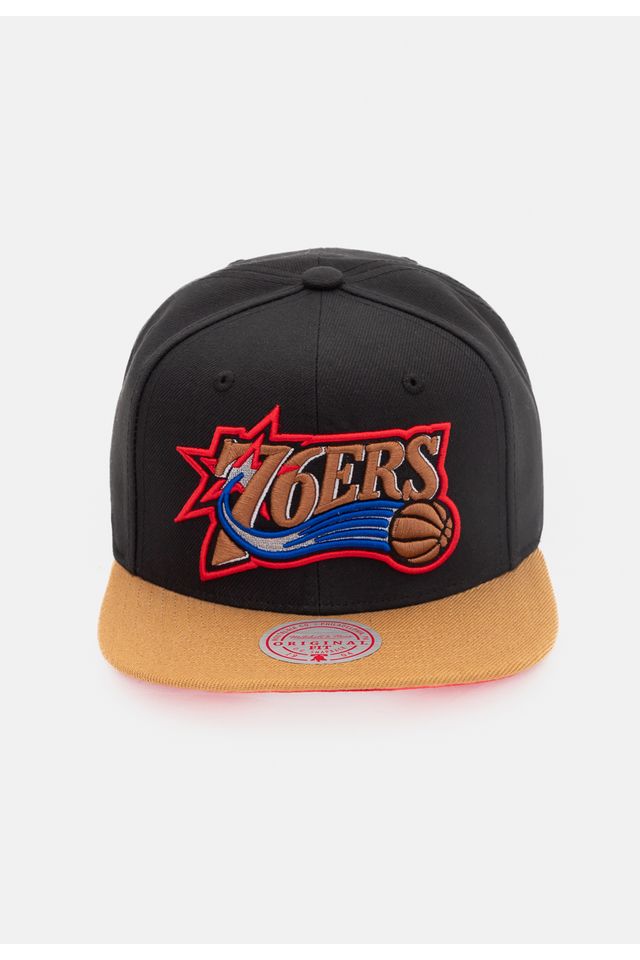 Bone-Mitchell---Ness-NBA-Core-Basic-Snapback-HWC-Philadelphia-76ERS-Preto