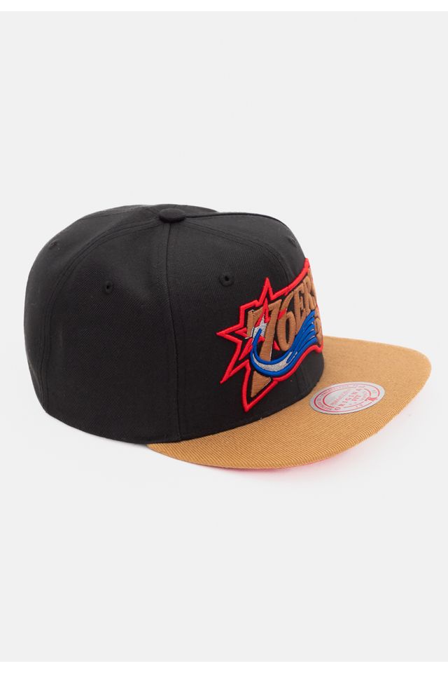 Bone-Mitchell---Ness-NBA-Core-Basic-Snapback-HWC-Philadelphia-76ERS-Preto