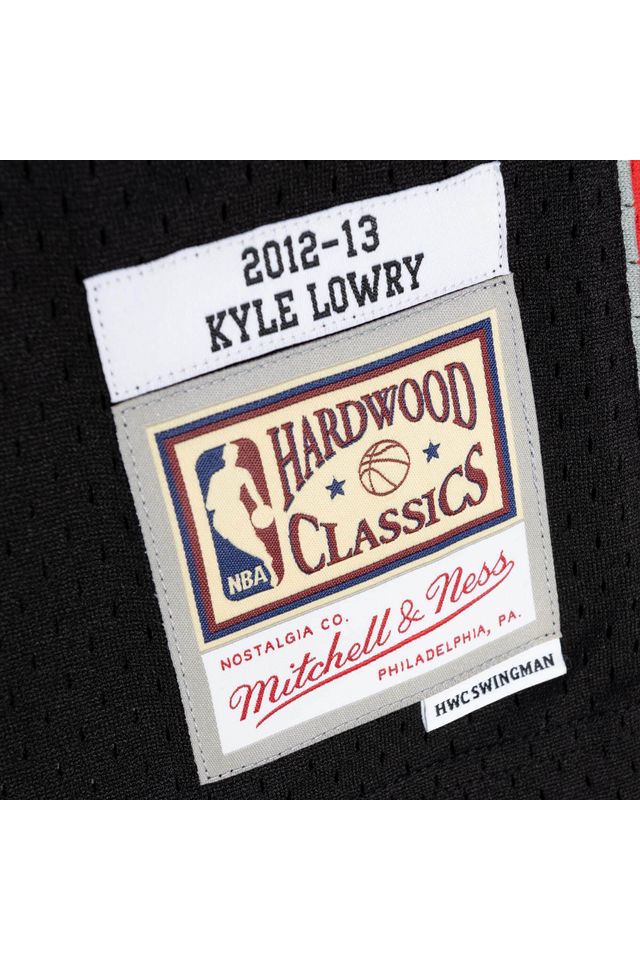 Camiseta NBA Kyle Lowry Toronto Raptors 2012-13 Mitchell & ness NBA  Hardwood Classics Swingman Negro