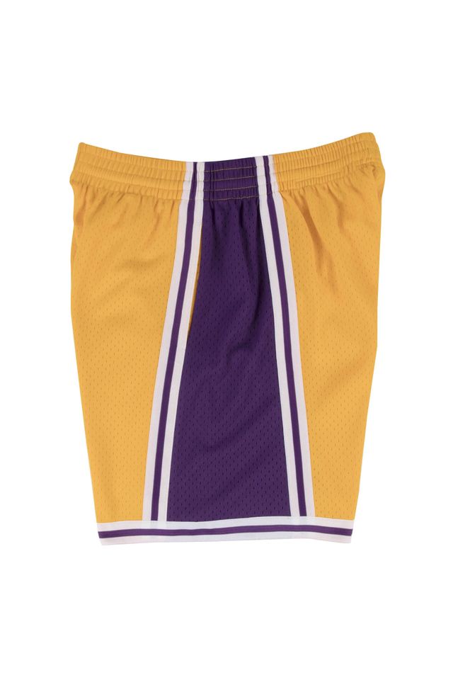 Shorts-Mitchell---Ness-NBA-Swingman-Los-Angeles-Lakers-Home-1996-97-Dourada