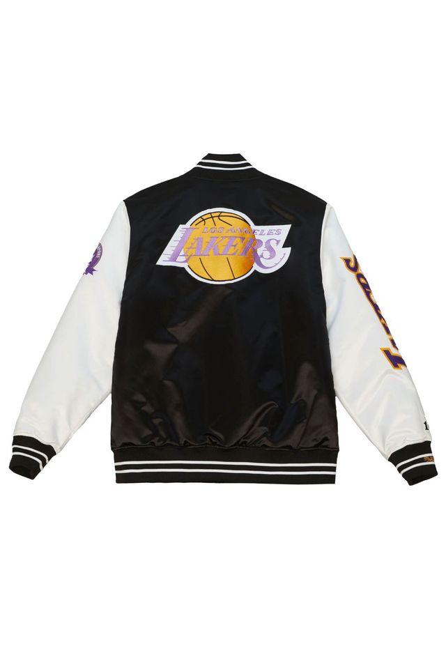 Mitchell & Ness NBA Team Origins Varsity Satin Jacket Charlotte
