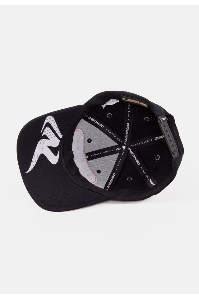 Bone-Onbongo-Snapback-Aba-Curva-Preto