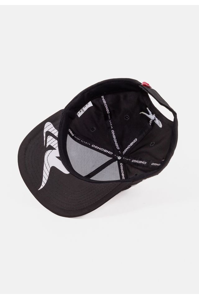 Bone-Onbongo-Snapback-Aba-Curva-Preto