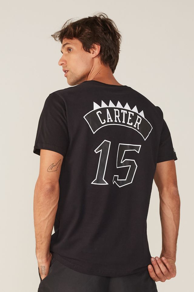 Camiseta NBA Toronto Raptors Mitchell & Ness Carter 15 Masculina