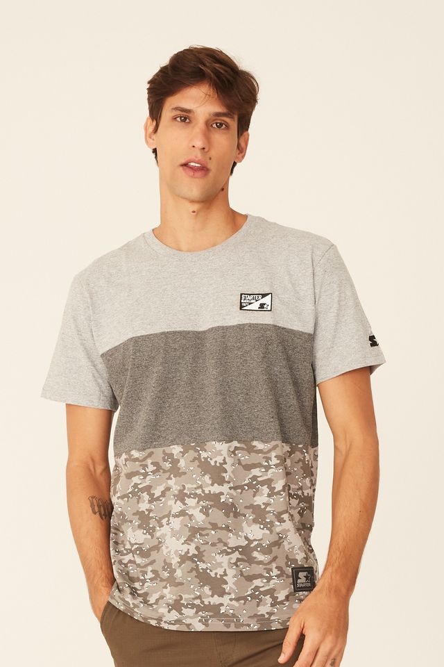 Camiseta-Starter-Especial-Black-Label-Desert-Cinza-Mescla