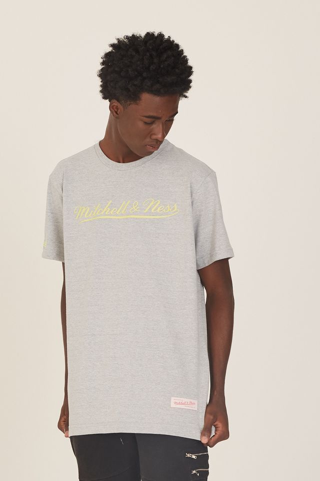 Camiseta-Mitchell---Ness-Estampada-Branding-Cinza-Mescla