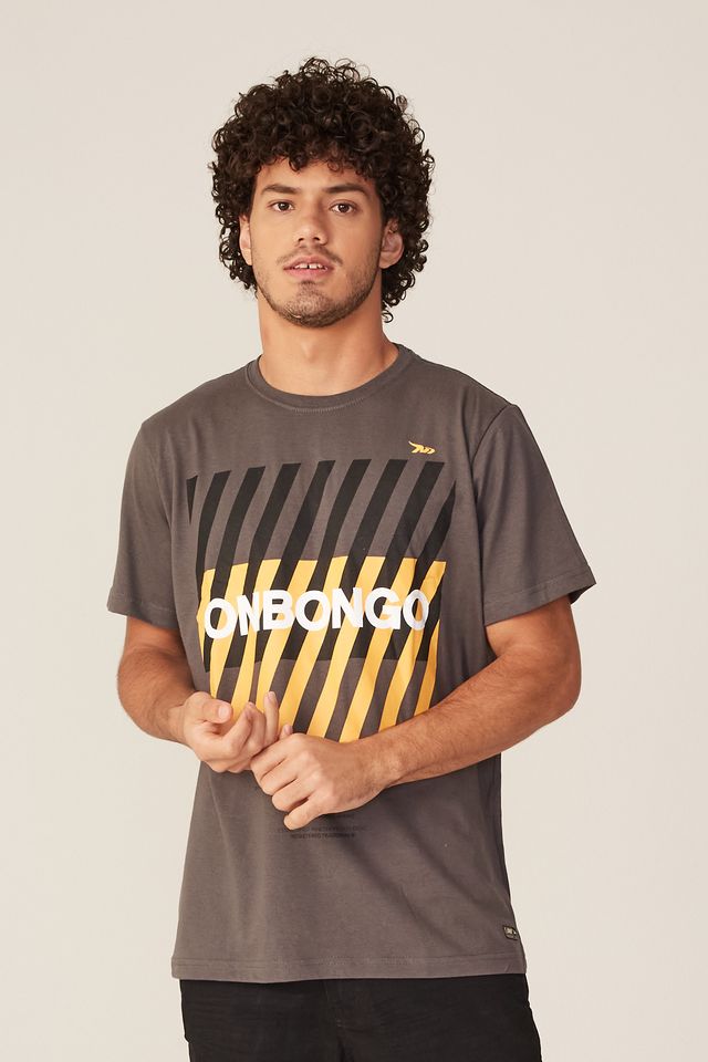 Camiseta-Onbongo-Estampada-Cinza-Escuro