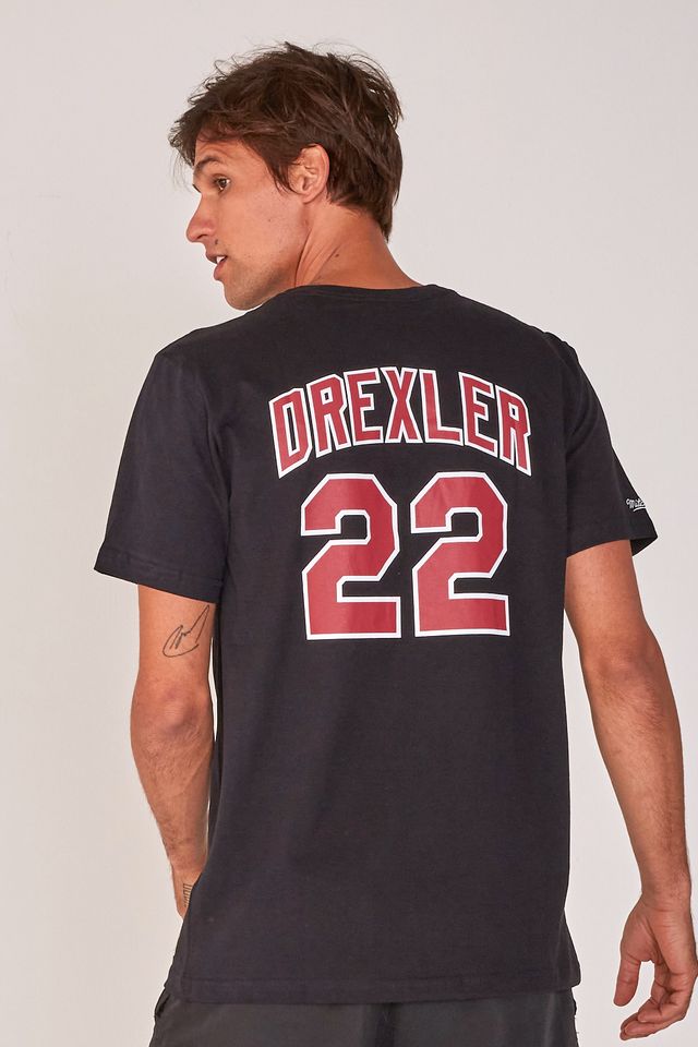 Camiseta-Mitchell---Ness-Especial-Portland-Trail-Blazers-Preta