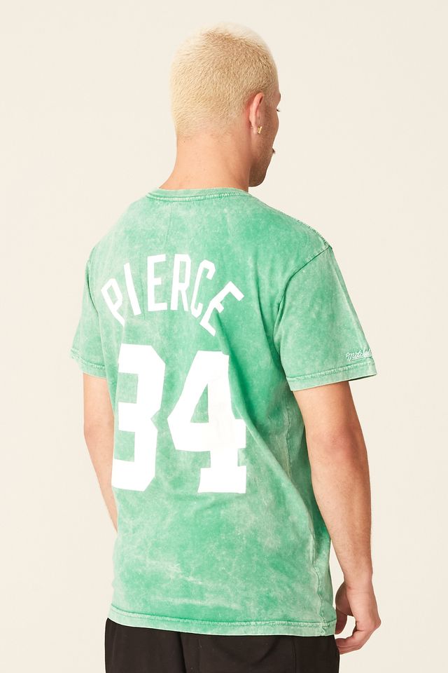 Camiseta-Mitchell---Ness-Especial-Boston-Celtics-Paul-Pierce-Verde