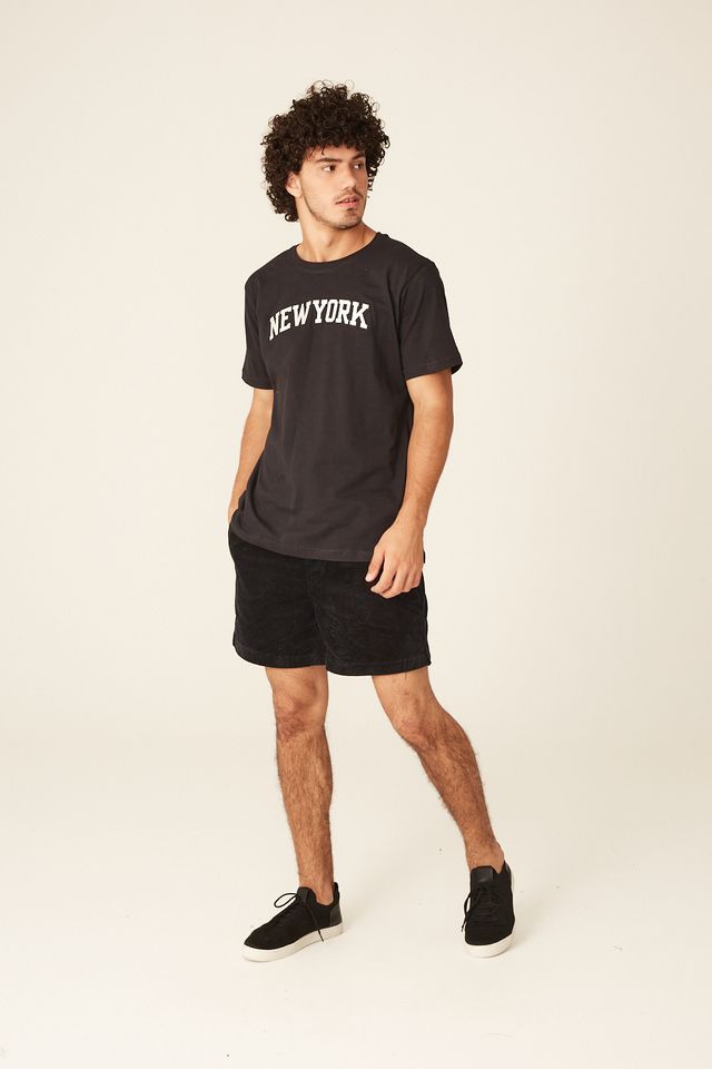 Camiseta-NBA-Holographic-New-York-Knicks-Preta