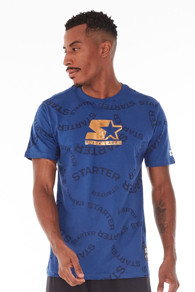 Camiseta-Starter-Golden-Label-Azul