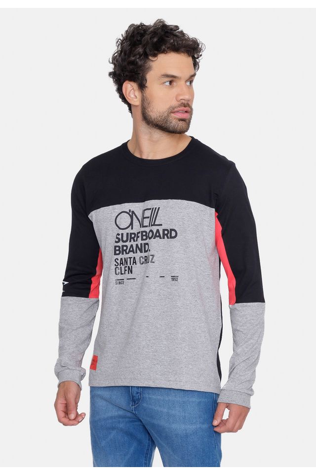 Camiseta-Oneill-Manga-Longa-Especial-Bege-Mescla
