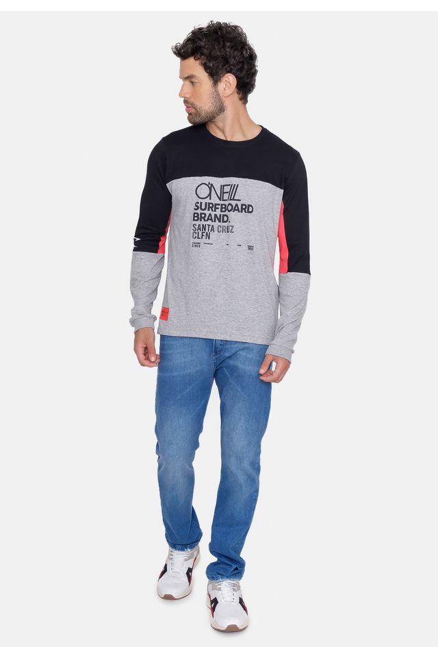 Camiseta-Oneill-Manga-Longa-Especial-Bege-Mescla