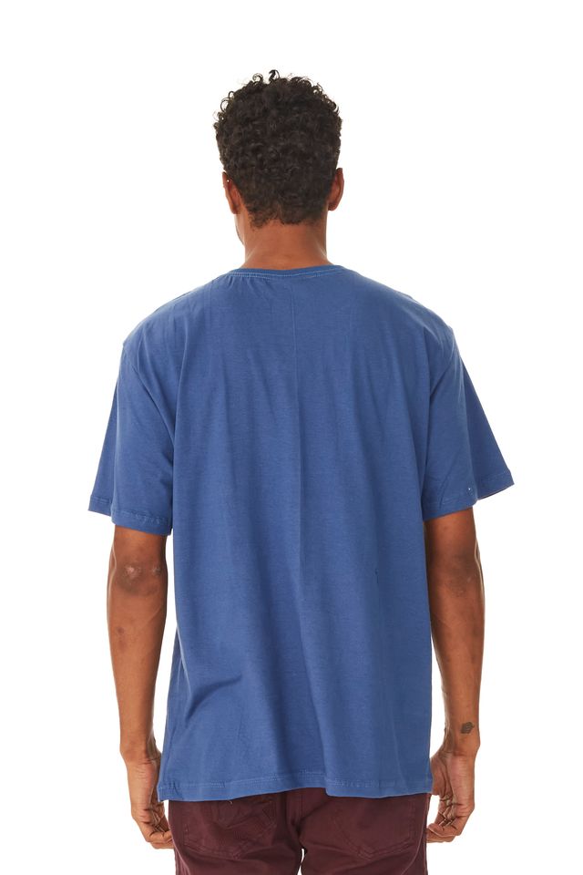 Camiseta-Ecko-Estampada-Azul