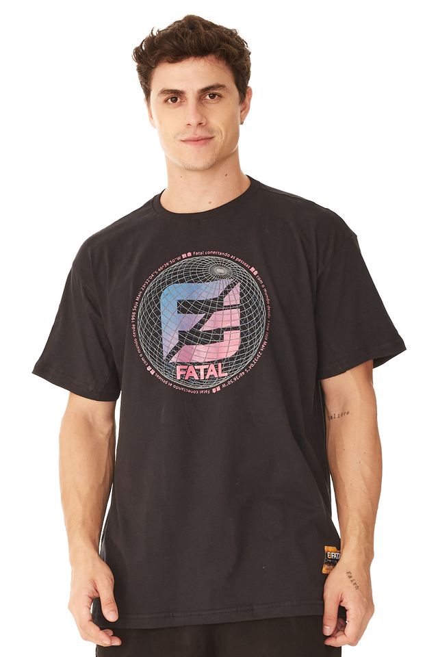 Camiseta-Fatal-Plus-Size-Estampada-Preta
